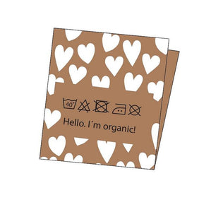 Combi Pack Labels Hearts Toffee