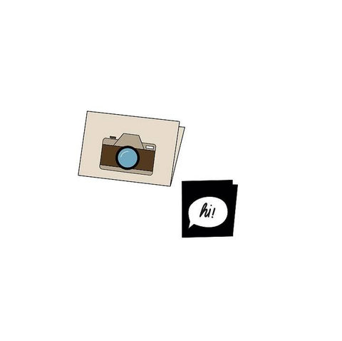 Combi Pack Labels Camera/Hi